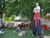 Mittelalterfest historischer Stelzenmann